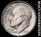 1947-D Silver Roosevelt Dime - Choice Gem Brilliant Unc  Lustrous  #i982