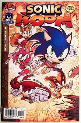 SONIC BOOM COMIC BOOK #11 October 2015 FINAL ISSUE Bagged & Boarded NEW