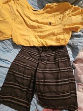 Boys 2 Pc Outfit Hurley Board shorts RALPH LAUREN T-shirt XL 16