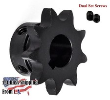 Jeremywell 40 Roller Chain Sprocket B Type 5/8" Bore Hardened 9 Tooth