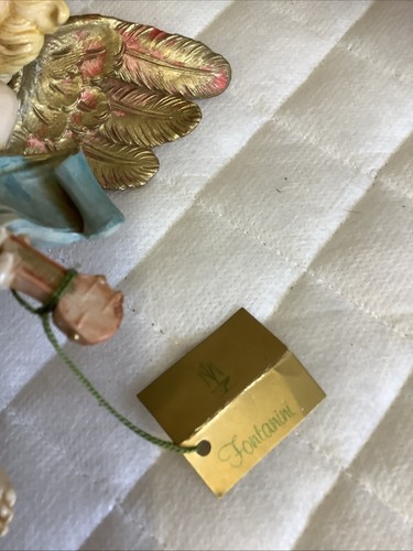 Vintage FONTANINI Angel Cherub Figurine -simonelli Depose ITALY 1984 - Picture 2 of 8