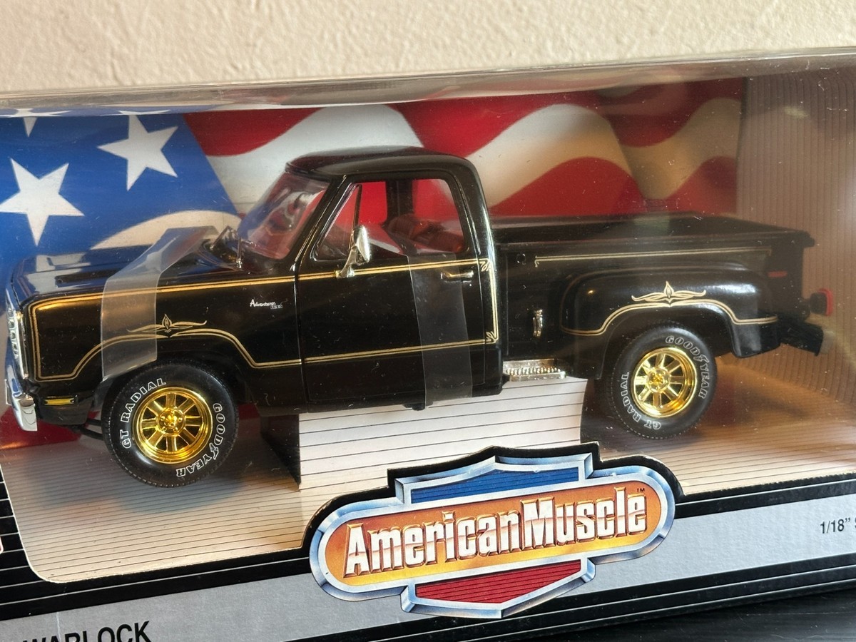 No97 ミニカー1/18 ERTL 78 DODGE WARLOCK 1978 Dodge Warlock Pickup Truck 1/18 Ertl American Muscle