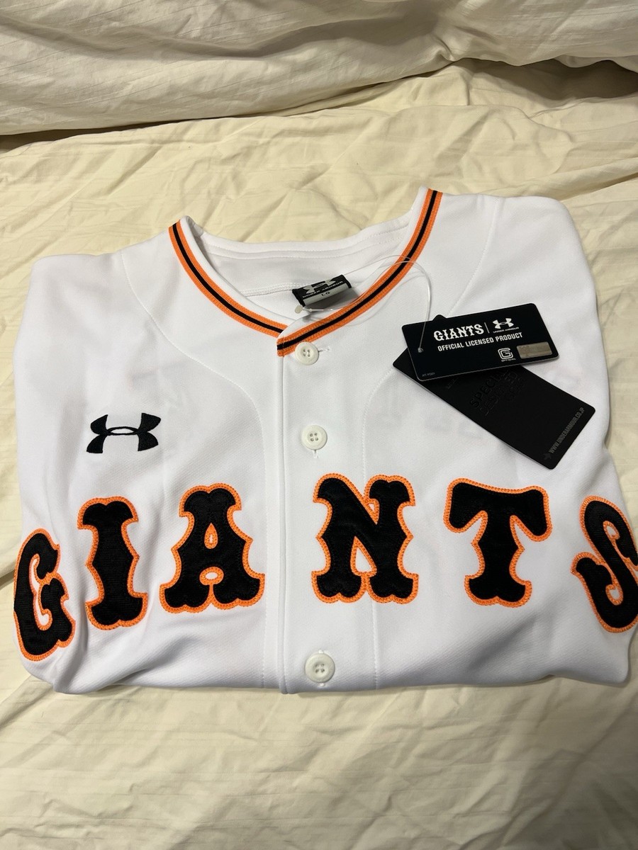 NEW Under Armour Japan TOKYO YOMIURI GIANTS Baseball Jersey White