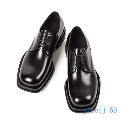 Men's Derby Real Leather Dress Formal Shoes Lace Up Business Evening Ball Gown