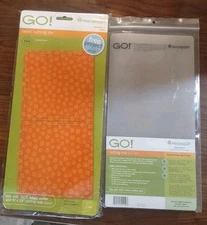 AccuQuilt GO! Square-5" Fabric Cutting Die - (55010) & Cutting Mat