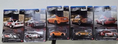 2026 Hot Wheels    Silver Series Audi Set of 5 - NEW 