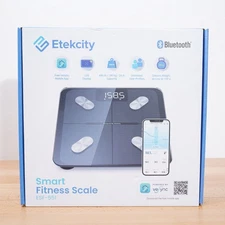 Etekcity ESF-551 Smart Fitness Body Weight Scale Black Large LED Display 3-Modes
