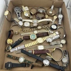 Vintage Men’s & Ladies Estate Junk Watch Lot Quartz Watches - SOLD AS IS