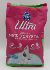 Micro Crystals Cat Litter 99.9 Dust Free Soft on Paw Fragrance Free 5lb NEW