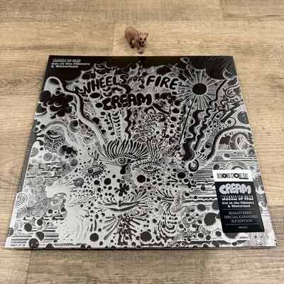Cream Wheels of Fire Live At Fillmore & Winterland Vinyl 3LP 2026