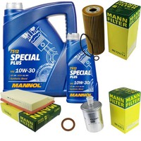 Mann Inspektionspaket 6L Mannol Special Plus 10W-30 FüR Mercedes W202 C 180