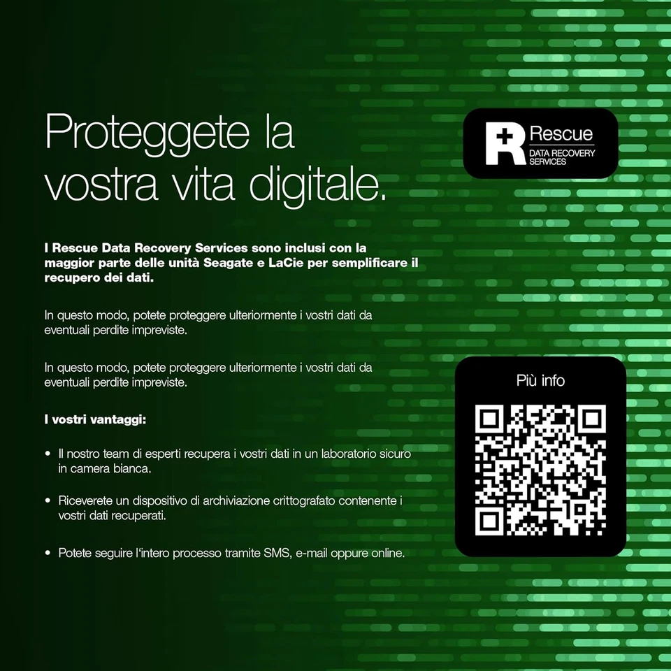 Game Drive Hub 8TB, Hard Disk Esterno, USB 3.2 Gen 1, Illuminazione LED, Rescue- - Immagine 2 di 4