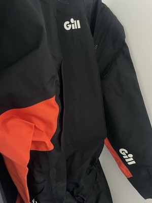 Gill Marine Pro 2026 Trockentauchanzug 4806   Schwarz/Orange   XL   Brandneu mit Etikett