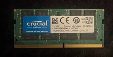 Crucial 32GB Kit (2x16GB) DDR4 2400MHz SO-DIMM CT16G4SFD824A Dual Rank CL17 iMac