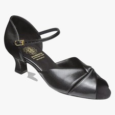 Supadance Luxury Dance Shoes Style 1028 - Black Coag made in England