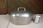 Burn Damaged Wagner Ware Sidney Magnalite 4265-P 8qt Roaster No Trivet