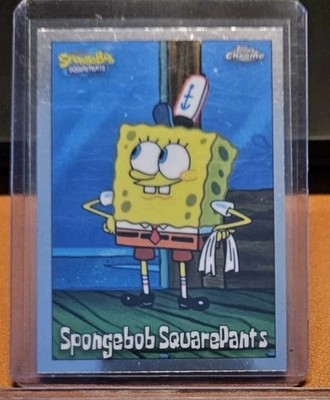 SPONGEBOB SQUAREPANTS 2025 TOPPS CHROME SPONGEBOB BASE 25th ANNIVERSARY #25