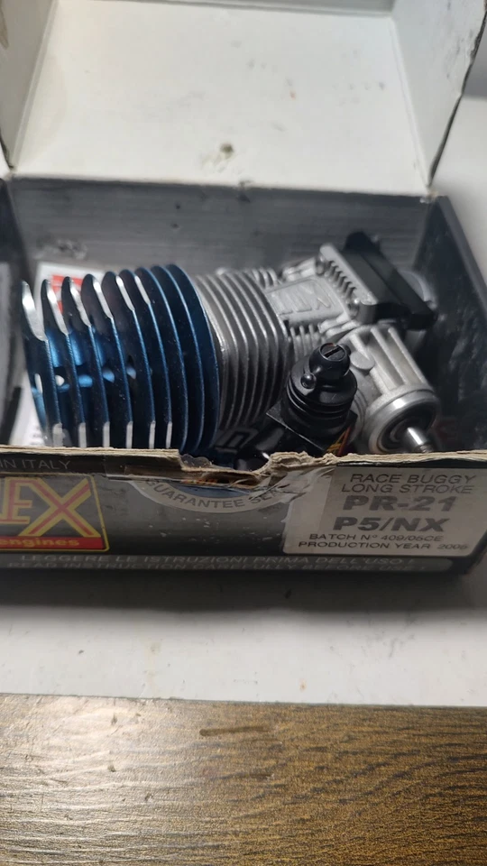 Rb Mod Novarossi P5 .21 长冲程赛车发动机 Rex 品牌我说过比赛吗? — 第 2/4 张图片