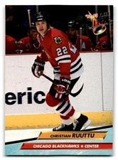 1992-93 Ultra #281 Christian Ruuttu