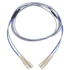 Armored Cable Fiber Patch Cord SC to SC UPC Pigtail Multi-Mode Cables Duplex 10M