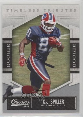 2010 Panini Classics Timeless Tributes Silver /100 CJ Spiller #116 Rookie RC 2p4