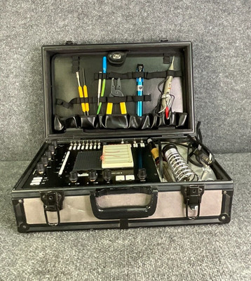 Vintage Knight Mini Lab 2 Electronics Tool Kit 25 Watt Soldering Iron