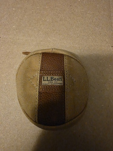 L.L. Bean Fly Reel Cover Sherpa Lined