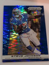 2013 Panini Prizm - Prizms Blue Pulsar #52 Steve Johnson Excellent
