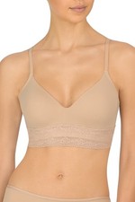 NEW  68 NATORI 723154 BLISS PERFECTION CONTOUR SOFT CUP BRA LIGHT MOCHA SZ 32D