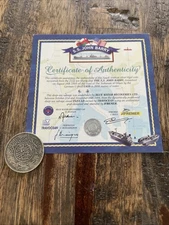 SS John Barry Shipwreck Silver Coin 1944