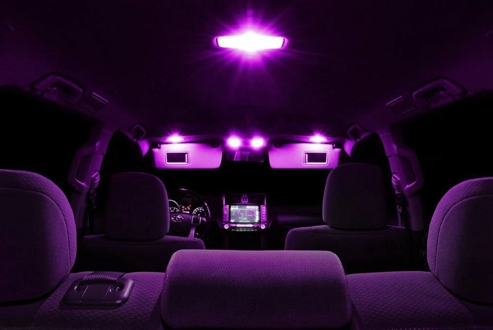 LED interior XtremeVision para Dodge Caliber 2007-2012 (6 piezas) rosa Foto 4 de 4