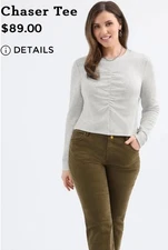 Cabi Chaser Tee, Size XL, Fall 2024 Style #4750