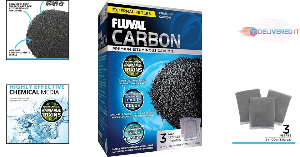 Effortless Water Clarity with 100g Carbon Filter Media - Perfect for All Fish - Image 2 of 4