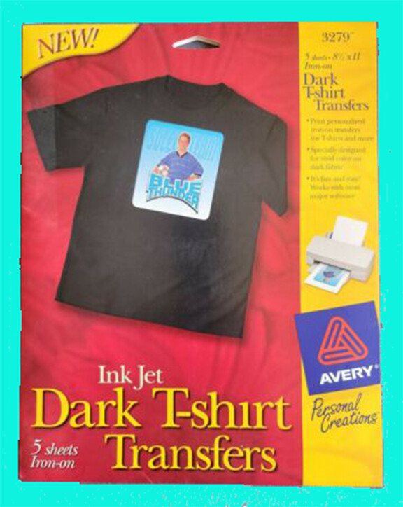 Avery Dark T Shirt Transfer 3279 5 Sheets Iron On Fast Ship BRAND NEW avery-dark-t-shirt-transfer-3279-5-sheets-iron-on-fast-ship-brand-new