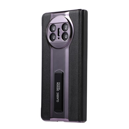 Genuine leather Hinge shockproof Cover stand case + Glass For Huawei Mate X3 X5 - Picture 14 of 30