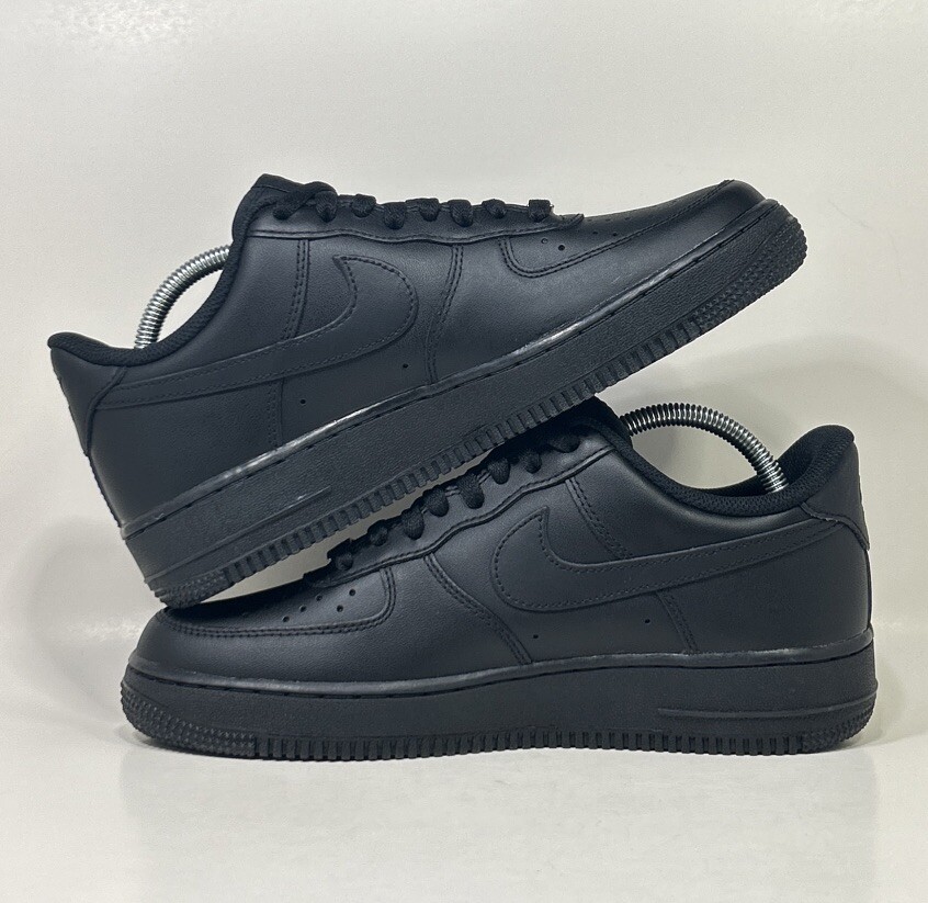Size 8.5 - Women's Nike Air Force 1 Low '07 'Black' Sneakers