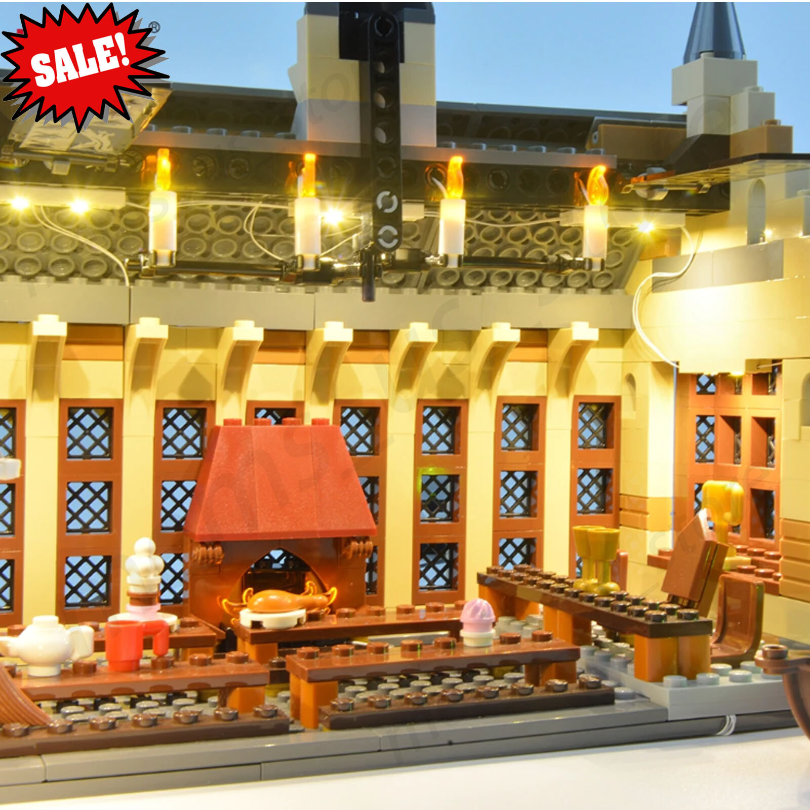 harry potter lego great hall sale