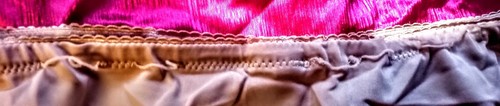 👙PEQUEÑAS BRAGAS SEDOSAS Rhonda Shear Superposición de Malla PANTY BEIGE ELÁSTICO Bragas Defecto - Imagen 2 de 6