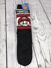 Super Mario Men's Cozy Warmers Size 6-12 Nintendo