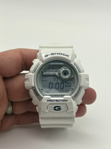 Orologio da polso classico Casio G-SHOCK G-8900A (3285) bianco 52 mm - Foto 6 di 9