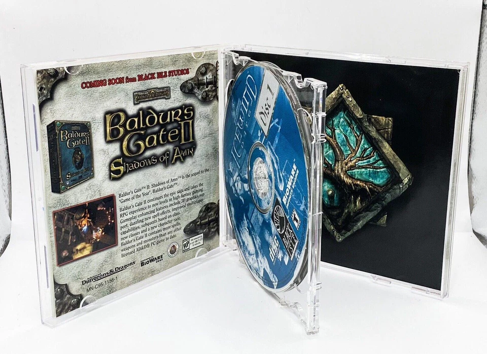 Icewind Dale Baldur's Gate Forgotten Realms Adv D&D Win95/98 PC 2-CD-ROM (2000) - Image 2 of 2