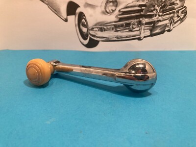 1948 CHEVROLET & OTHER GM WINDOW CRANK HANDLE, ORIGINAL, 16 SPLINE, PRESENTABLE