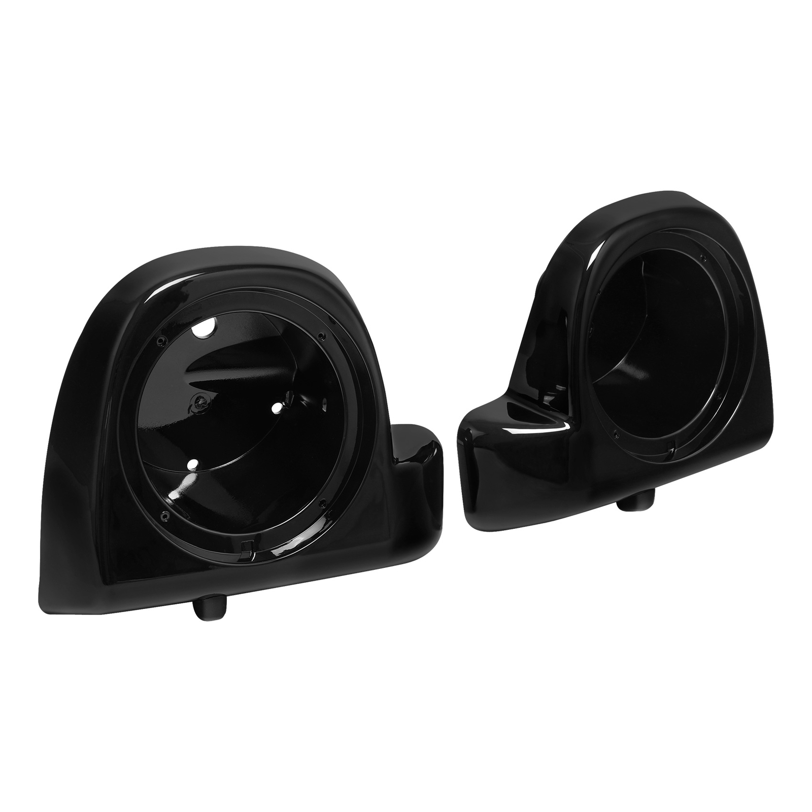 6.5" Speaker Pods Boxes Lower Vented Fairing For Harley Road Street Glide 14-Up
