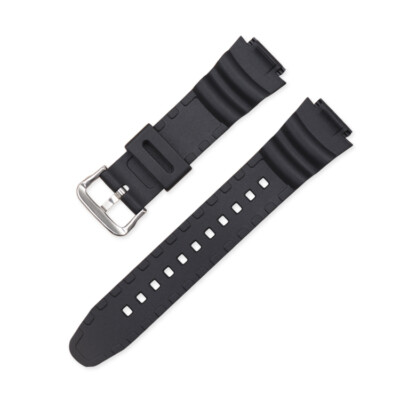 Gummiarmband 18 mm Armband für CASIO AE-1000W/AQ-S810W/W-800H W-216H