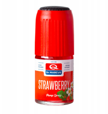 Dr Marcus STRAWBERRY Car Air Freshener Spray Pump 50ml STRAWBERRY Smell