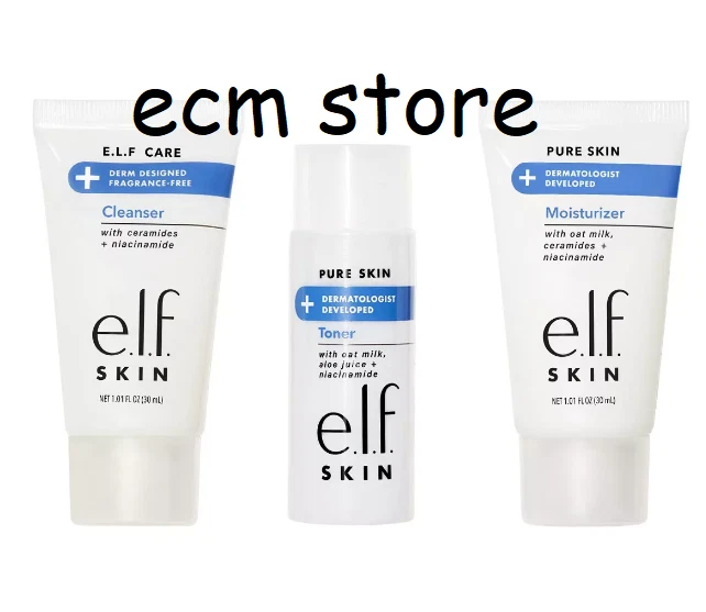ELF Mini Kit De Soins Back To Basic 3 Produits Soins De La Peau Toutes Peau/EBRK - Photo 1/1
