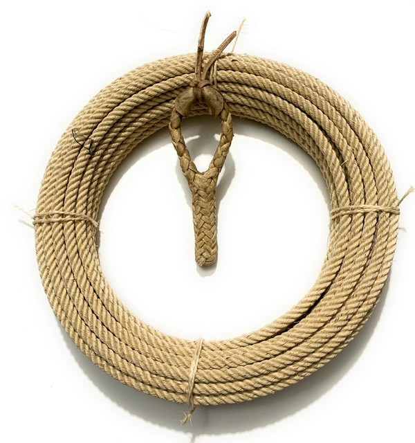 REATA DE IXTLE PARA LAZAR. CHAVINDA FINA. LASSO ROPE SOGA CHARRA