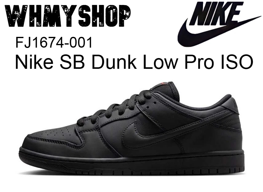 Nike Dunk Pro SB Low Triple Black | eBay