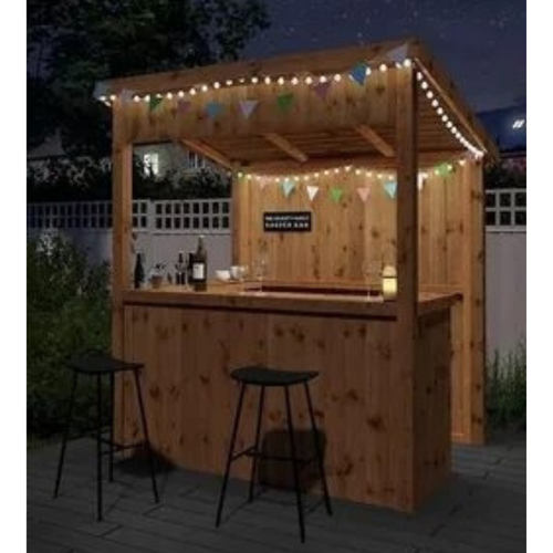 Mercia Garden Bar – Pressure Treated Wooden Outdoor Bar Shed Pub Unit - Picture 2 of 3
