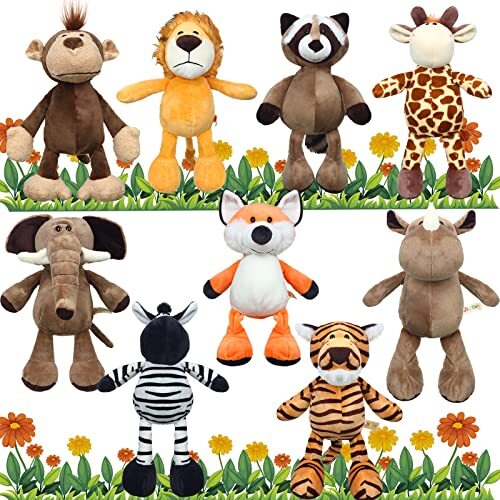 stuffed safari animals